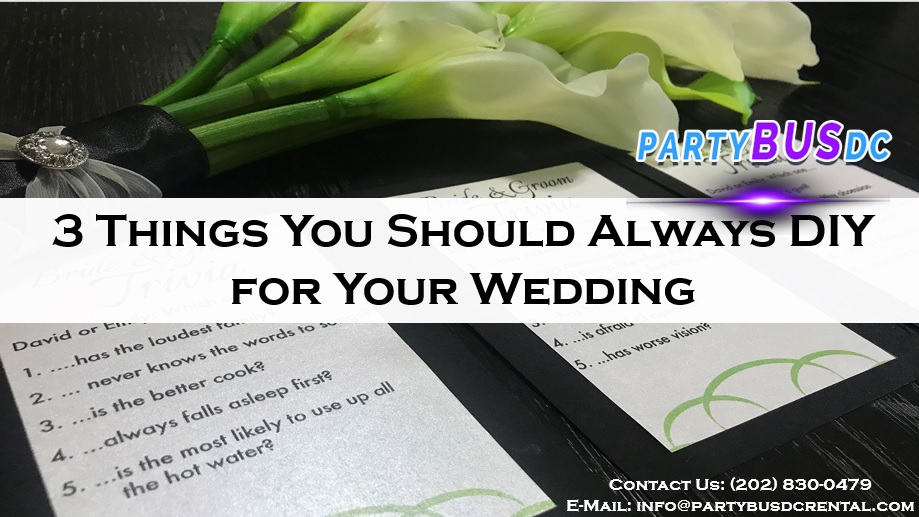 3 Wedding Essentials Not to Leave Up to Others