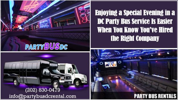 Enjoying a Special Evening in a DC Party Bus Service Is Easier When You ...