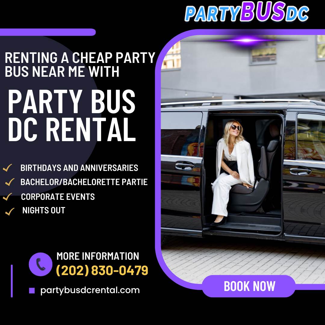 Renting a Cheap Party Bus Near Me